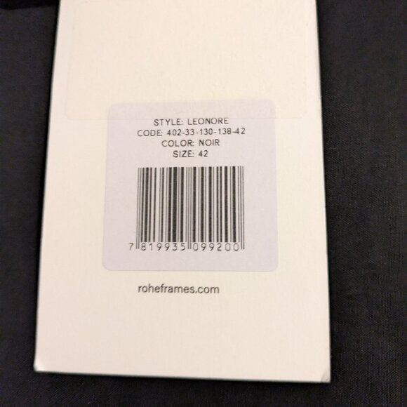 RÓHE Leonore Black Dress Size EU 42 Size US 10/12 - Picture 8 of 8